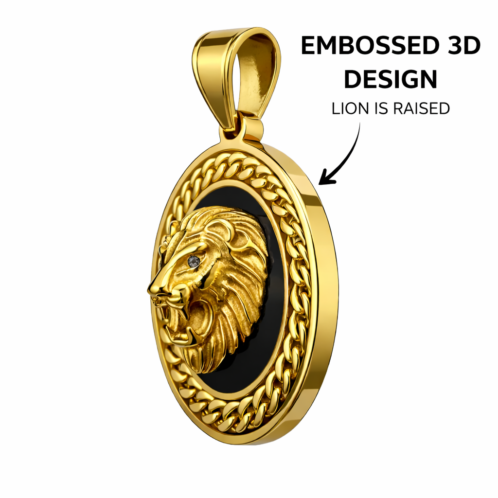 Lion Pendant Chain