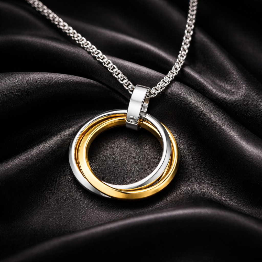 3 Ring Pendant Chain