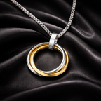 3 Ring Pendant Chain