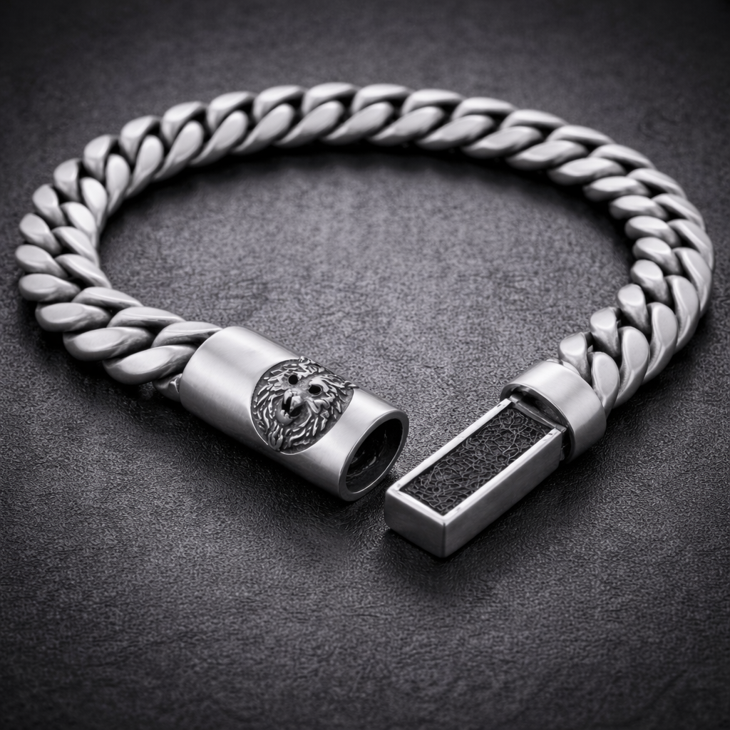 Matte Cuban Link Bracelet
