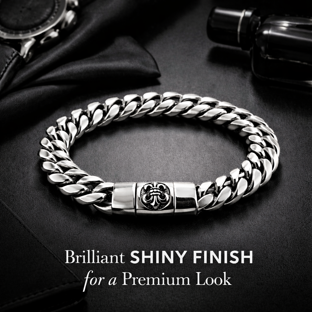 Shiny Cuban Link Bracelet