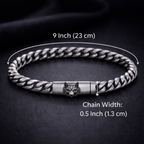 Matte Cuban Link Bracelet