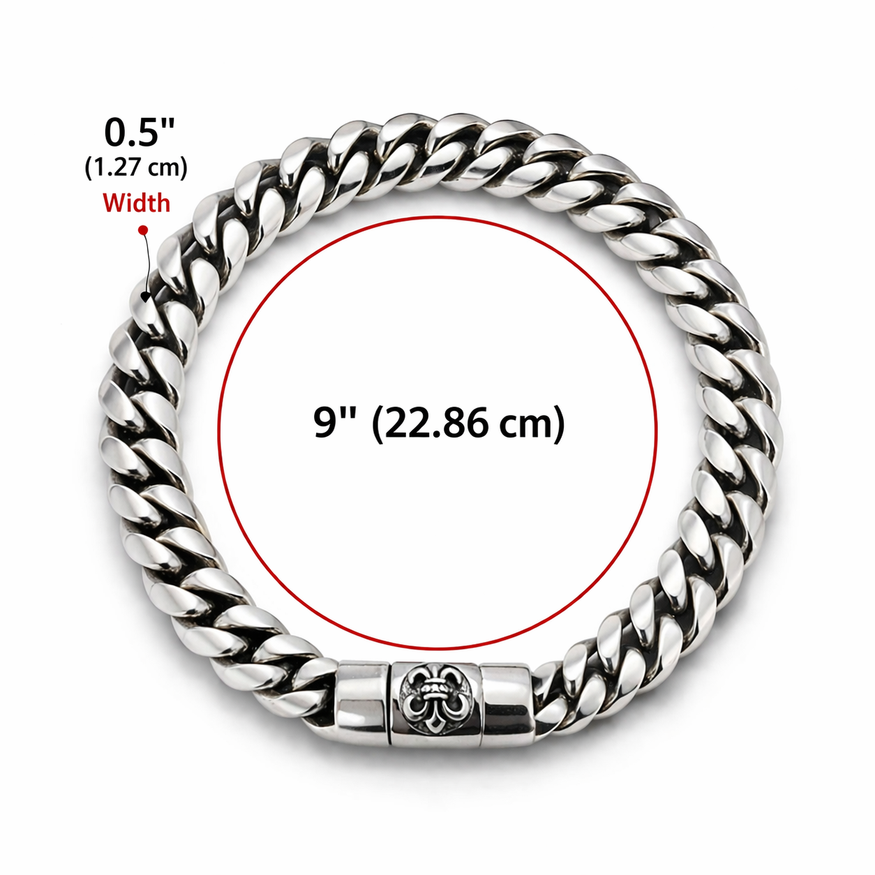 Shiny Cuban Link Bracelet