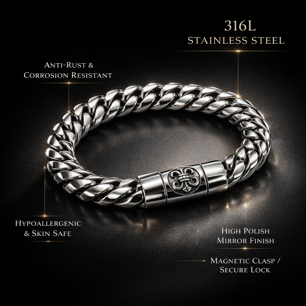 Shiny Cuban Link Bracelet