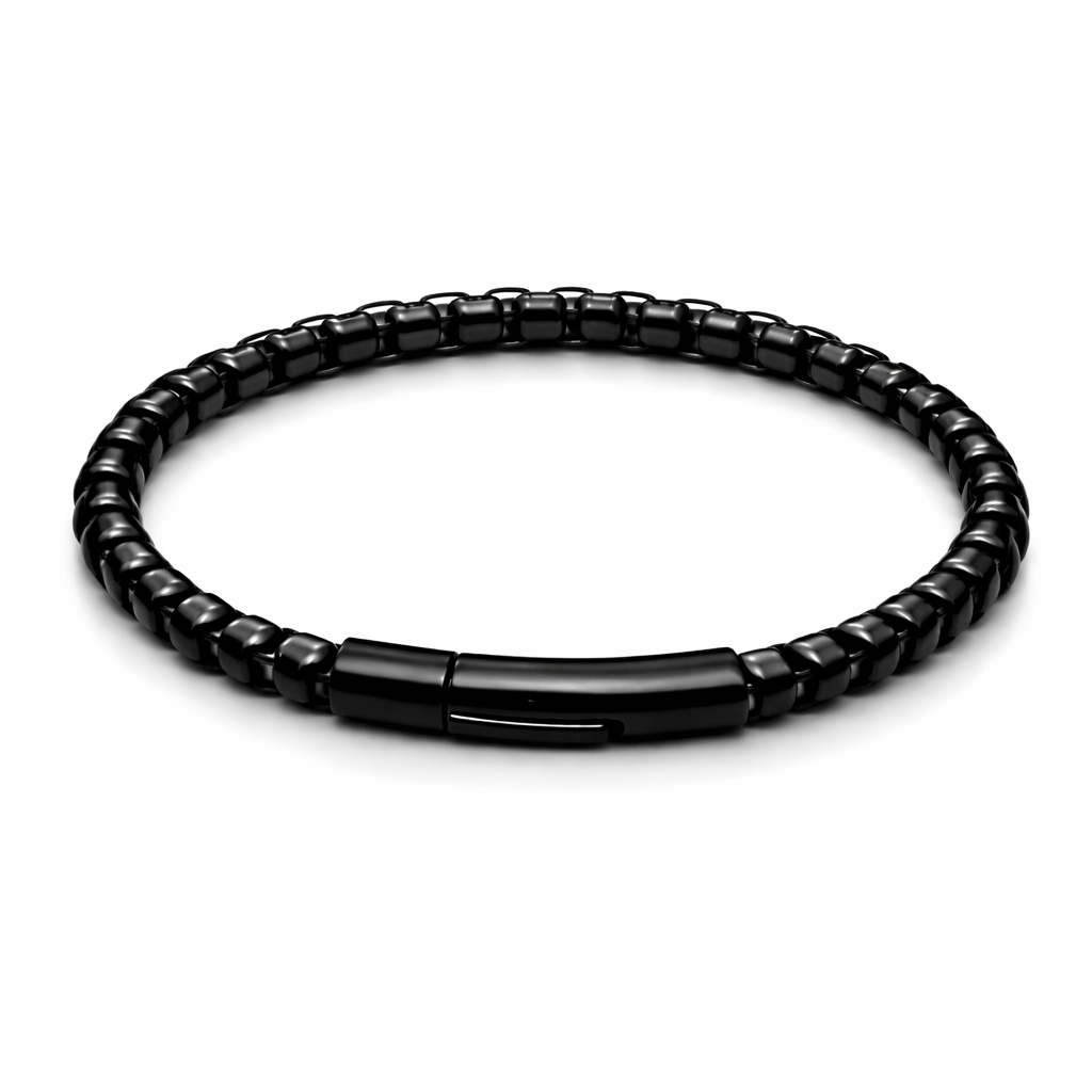 Black Stainless Steel Bracelet