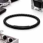 Black Stainless Steel Bracelet