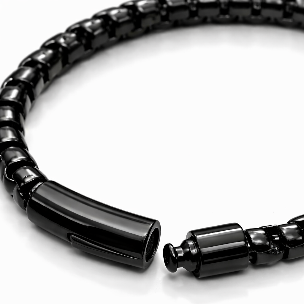 Black Stainless Steel Bracelet