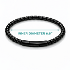 Black Stainless Steel Bracelet