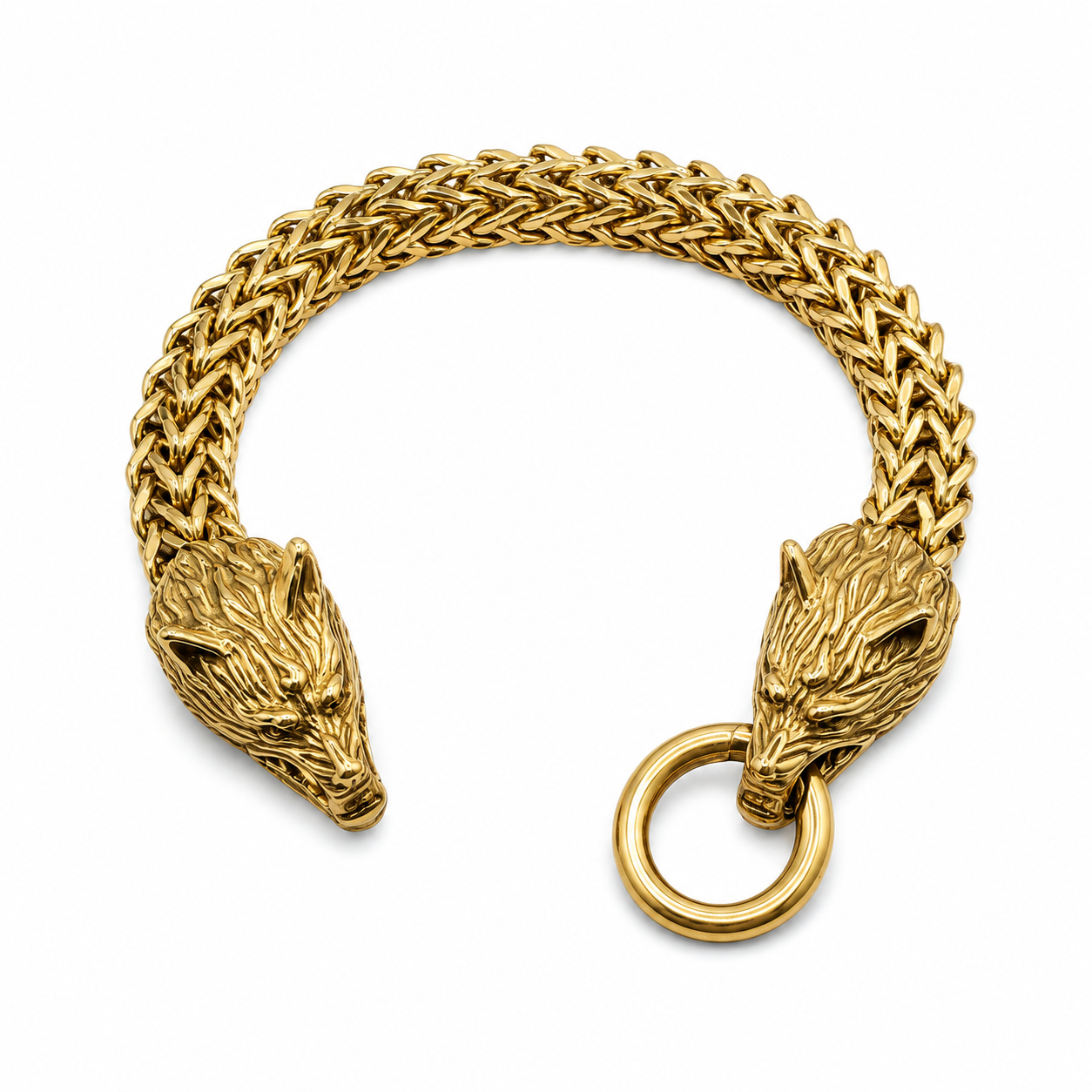 Golden Wolf Bracelet