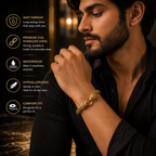 Golden Wolf Bracelet