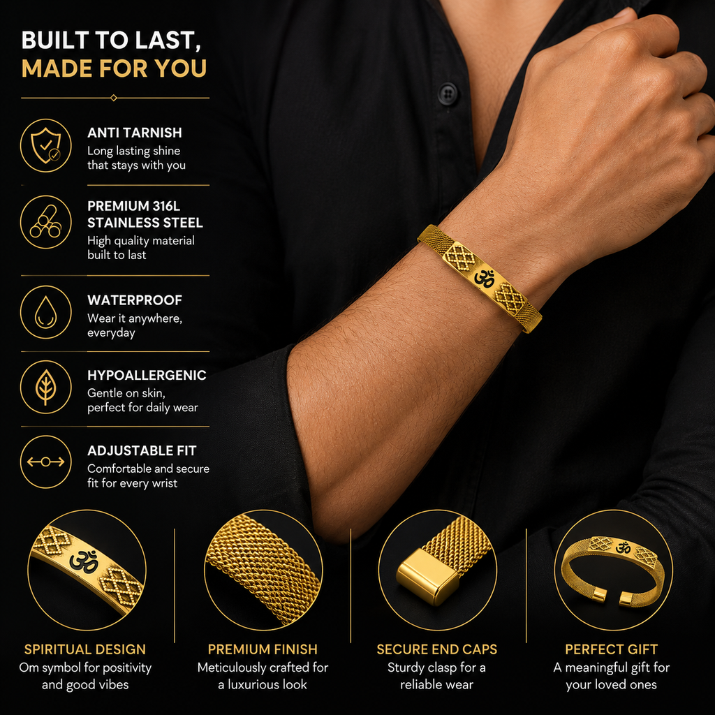 OM Open Bracelet