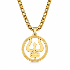 Trishul Pendant Chain