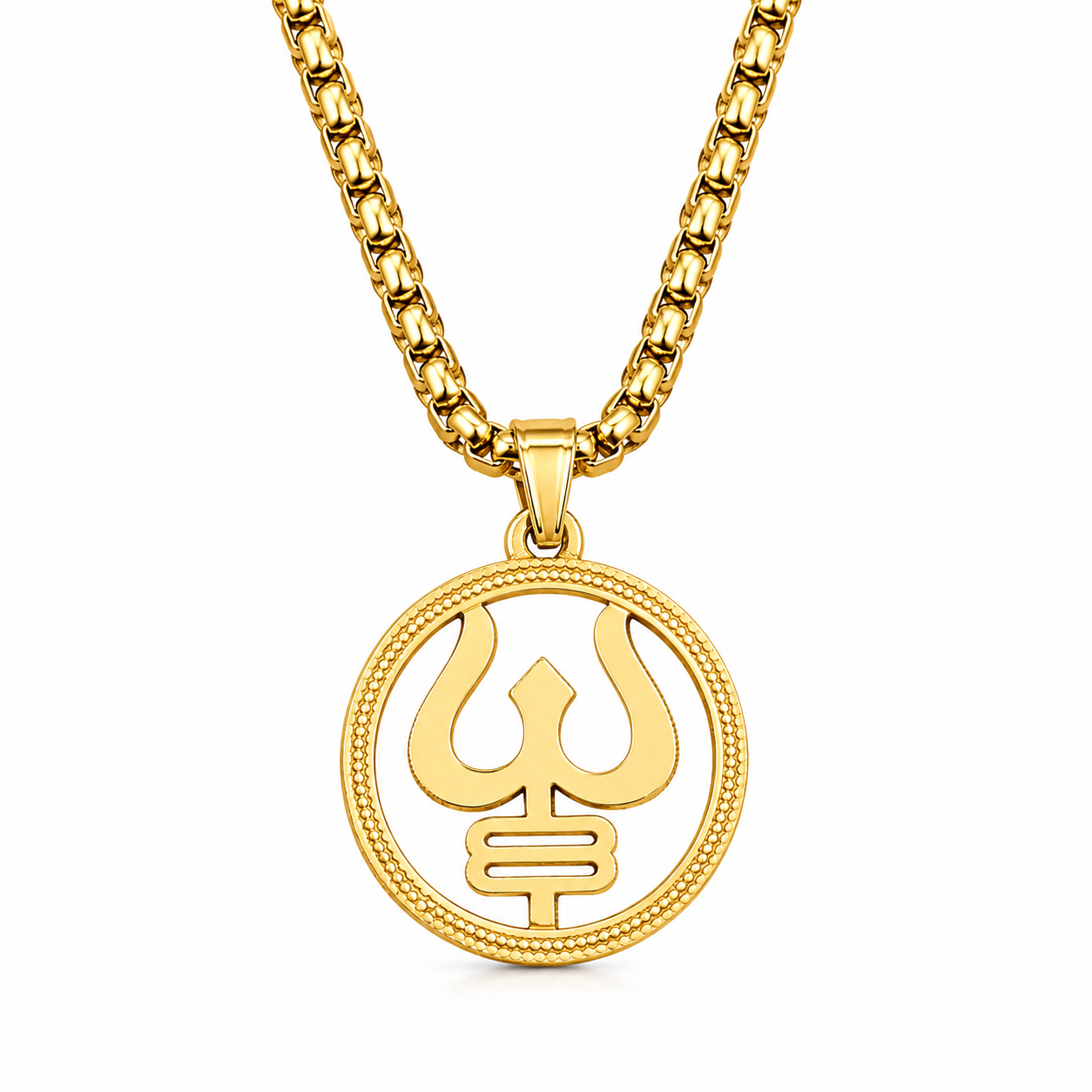 Trishul Pendant Chain