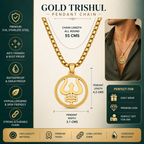 Trishul Pendant Chain