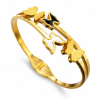 Golden Butterfly Elegance Bracelet