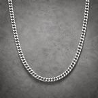 Silver Cuban Link Chain