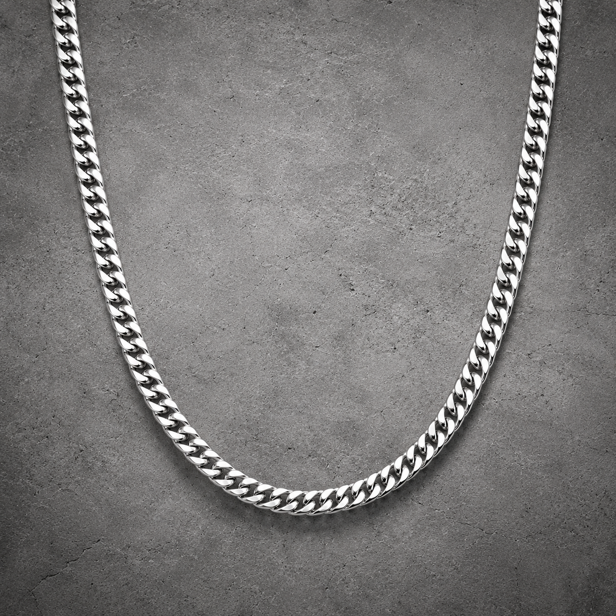 Silver Cuban Link Chain