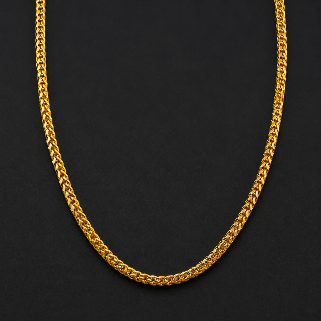 Golden Interlocking Chain