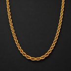 Gold Plated Rope Chain