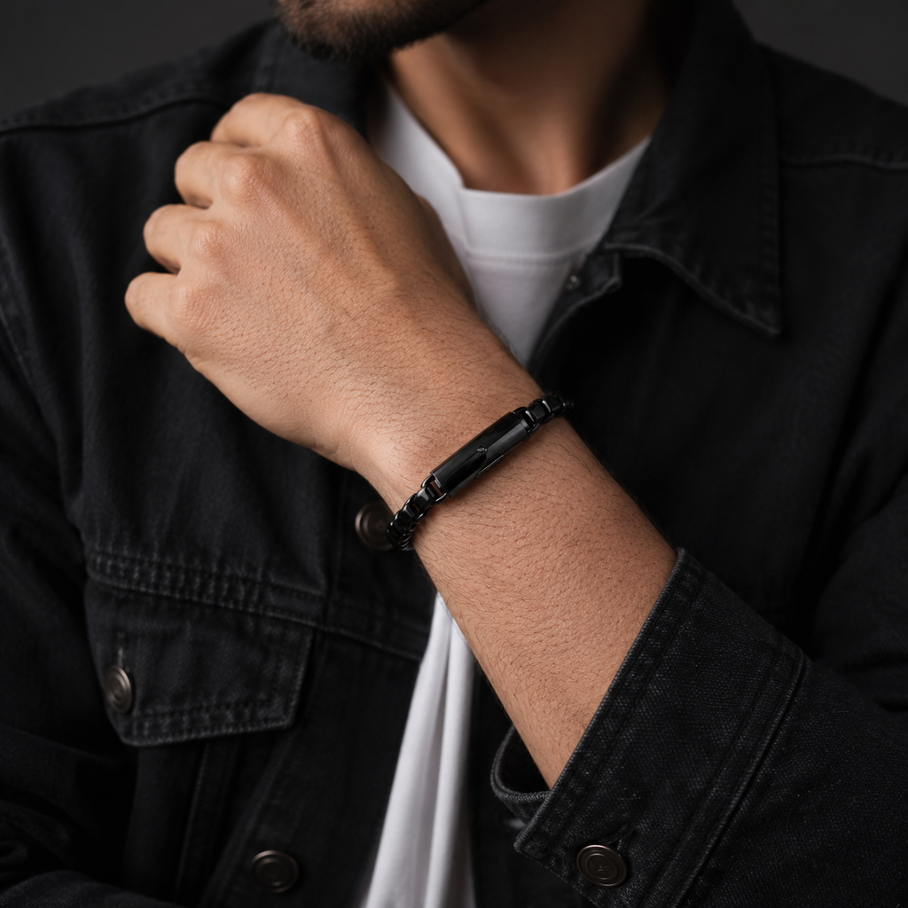 Black Chain Bracelet