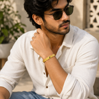 OM Design Bracelet Gold