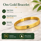 OM Design Bracelet Gold