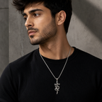 Silver Dragon Pendant