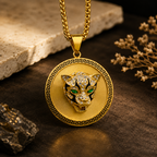 Panther Pendant Chain Gold