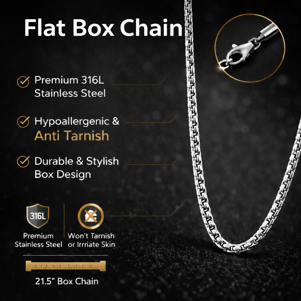 Flat Box Chain