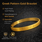 Greek Key Men’s Bracelet