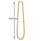 Gold Plated Rope Chain