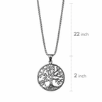 Tree of Life Pendant Chain