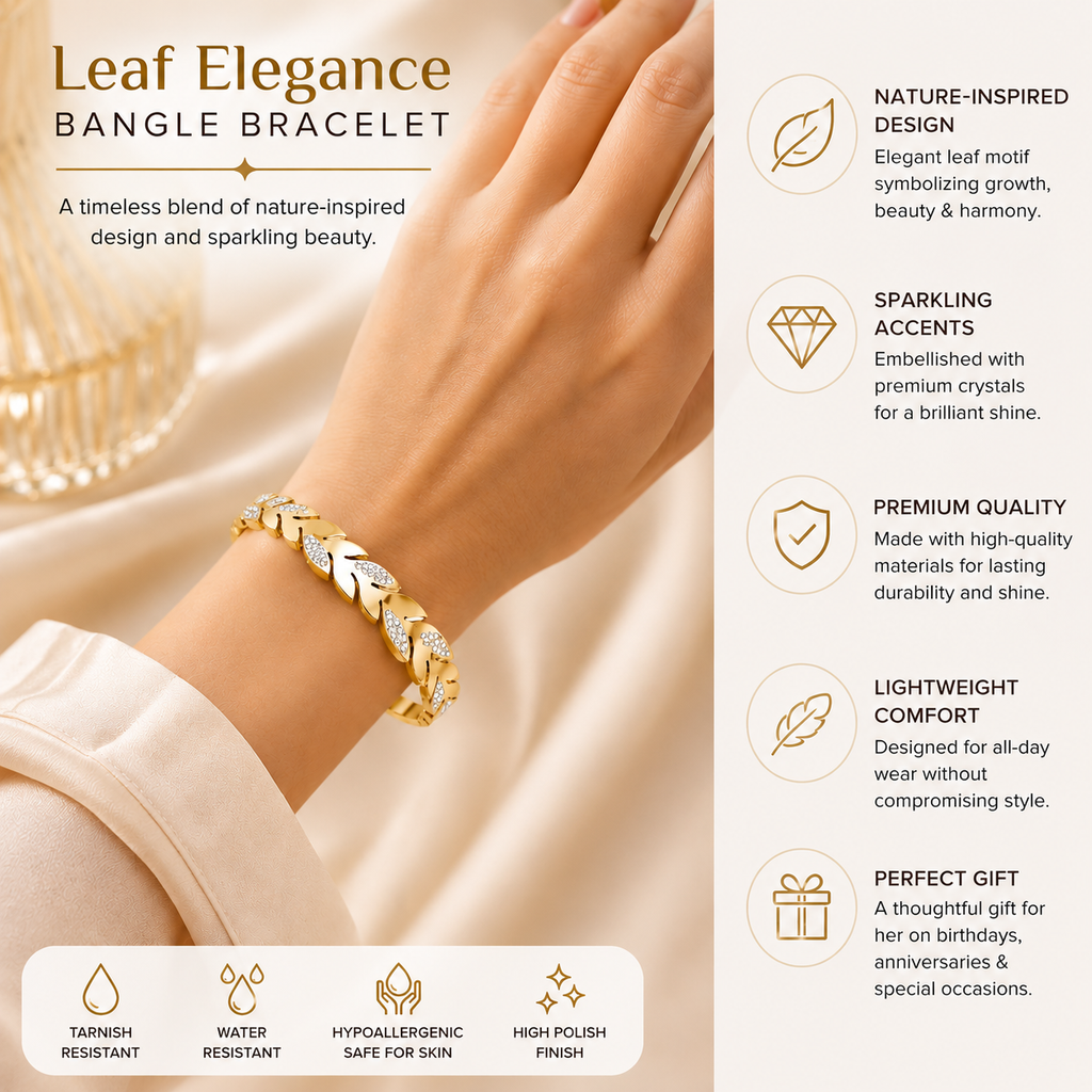 Celestial Leaf Bracelet