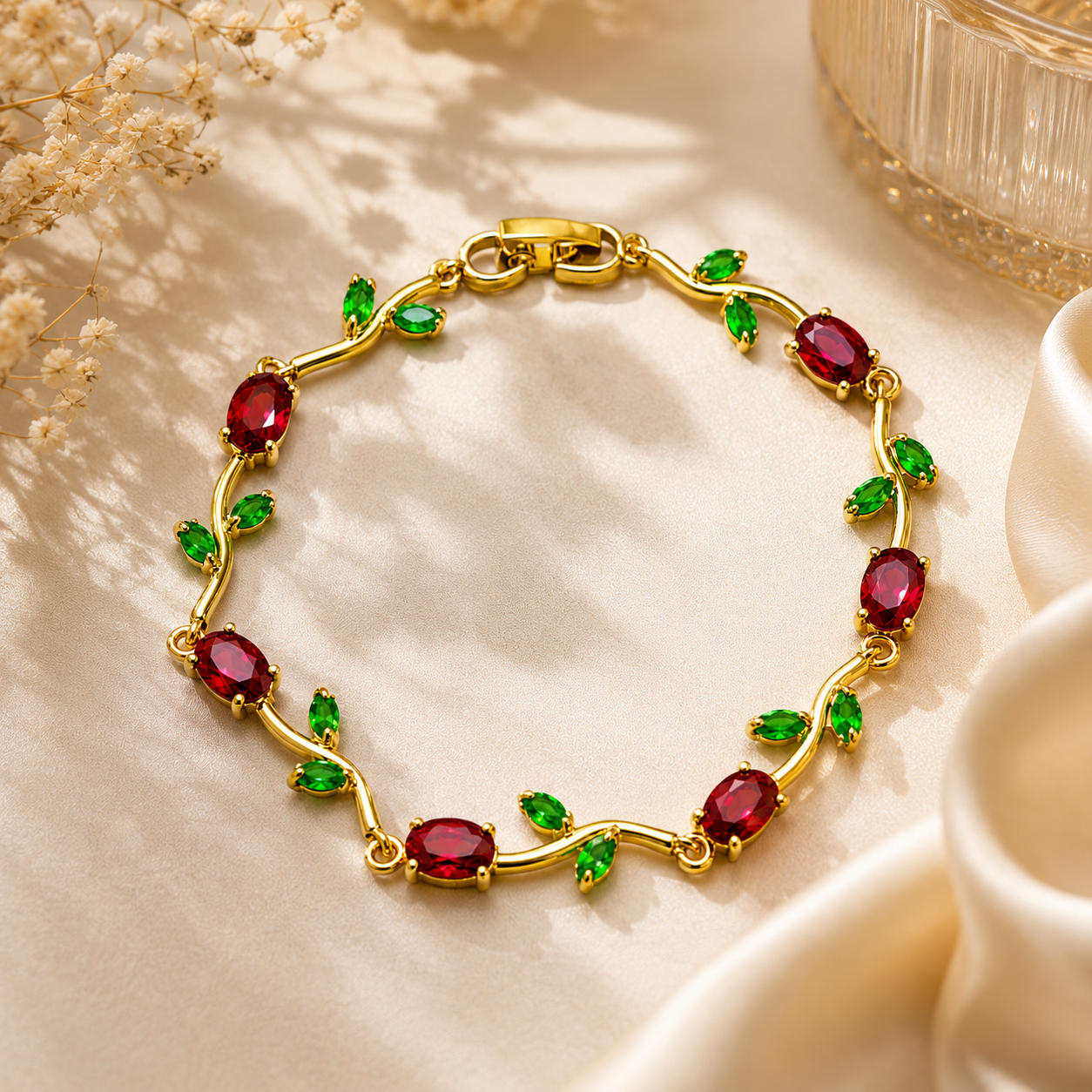 Multicolor Tulip Bracelet