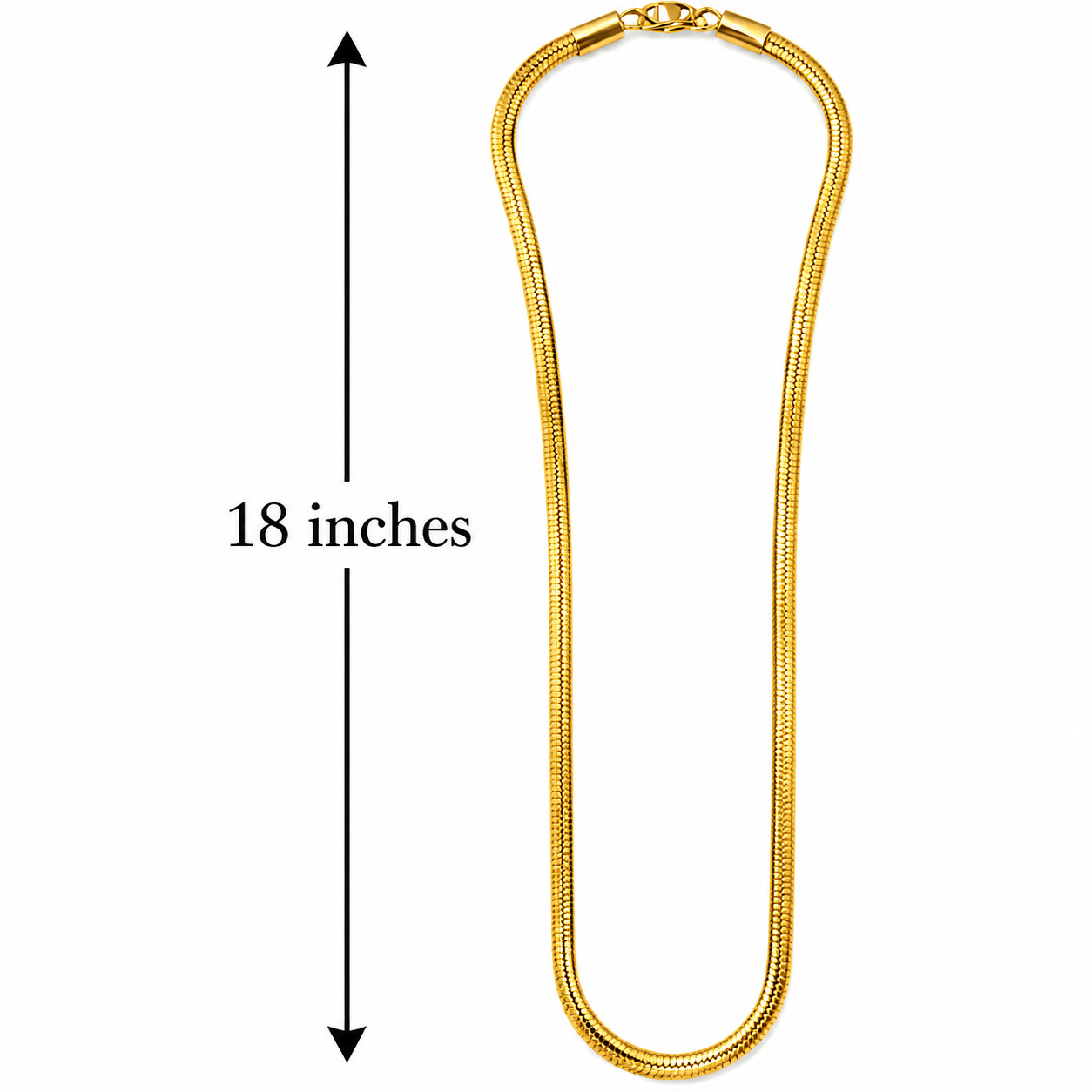 Golden Snake Chain