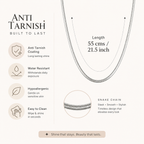Silver Snake Chain