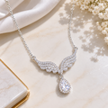 Celestial Wings Pendant Necklace