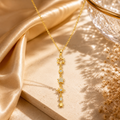 Celestial Star Drop Necklace