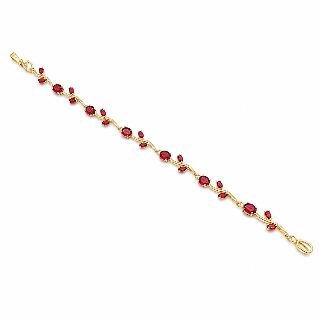 Red Tulip Bracelet
