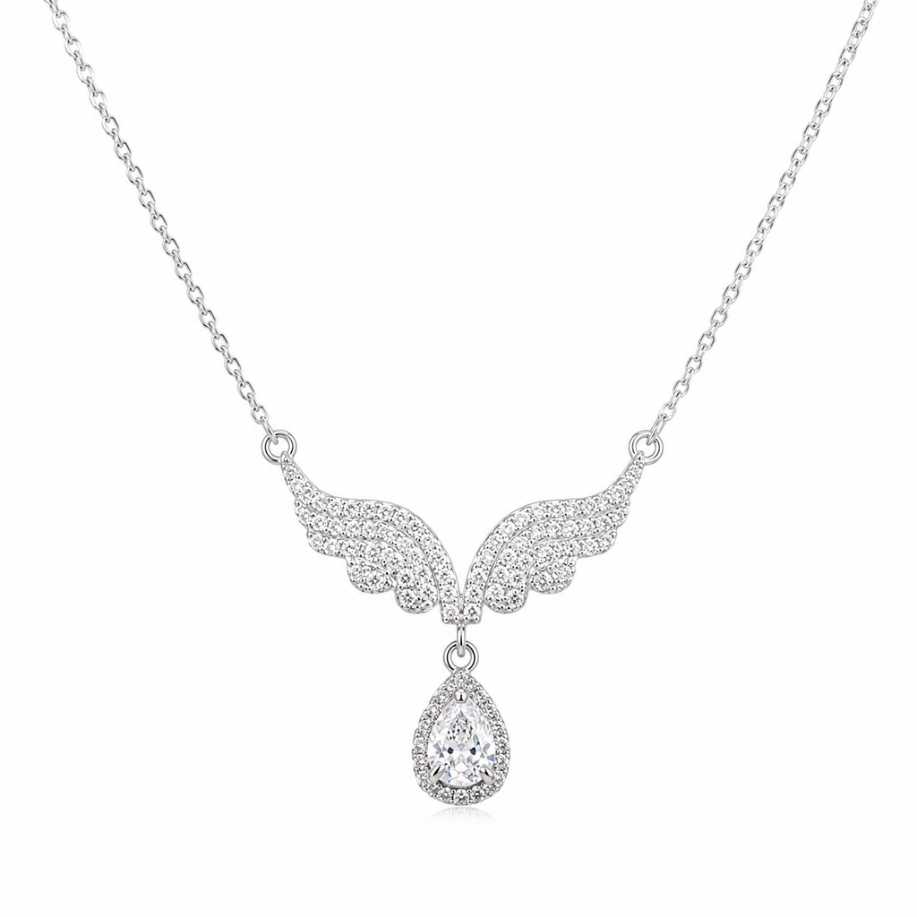 Celestial Wings Pendant Necklace