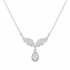 Celestial Wings Pendant Necklace
