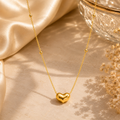 Heart Bead Pendant Necklace