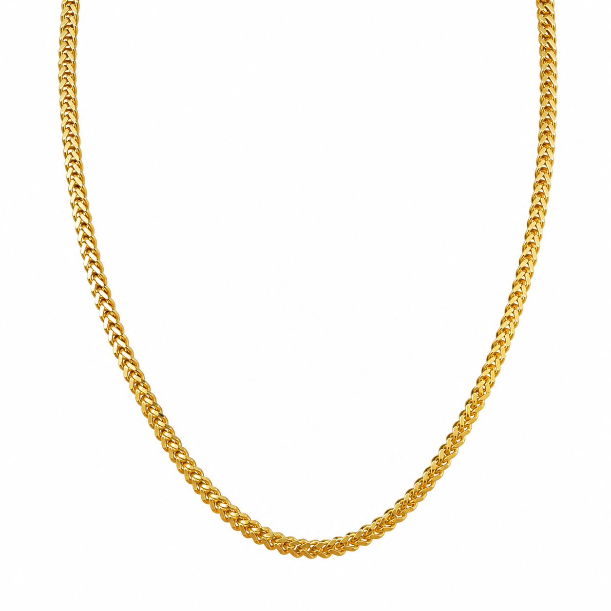 Golden Interlocking Chain