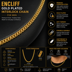 Golden Interlocking Chain