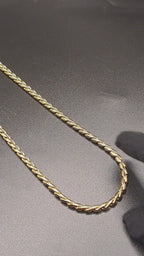 Golden Palm Link Chain