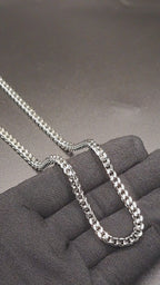 Silver Interlocking Chain