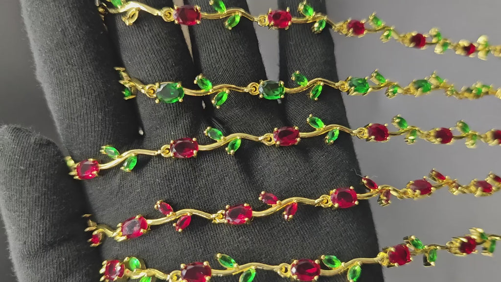 Multicolor Tulip Bracelet