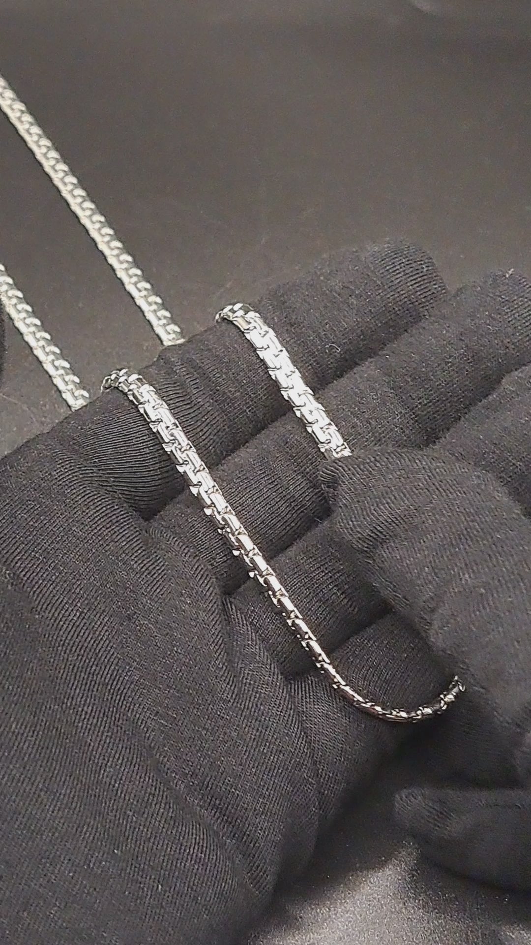 Silver Flat Box Chain