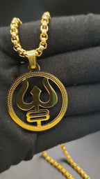 Trishul Pendant Chain