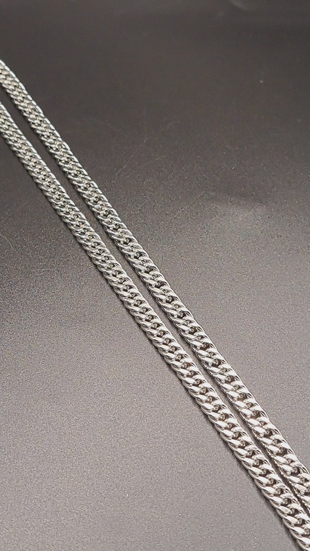 Silver Cuban Link Chain